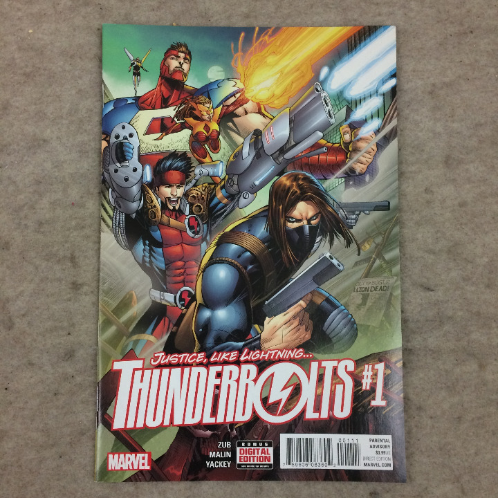 Thunderbolts #1 Marvel Comic Book