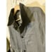 Lularoe Womens Jacket Sz 2XL Gray Embroidered Flowers Layered Sleeves