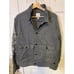 Lularoe Womens Jacket Sz 2XL Gray Embroidered Flowers Layered Sleeves