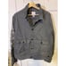 Lularoe Womens Jacket Sz 2XL Gray Embroidered Flowers Layered Sleeves