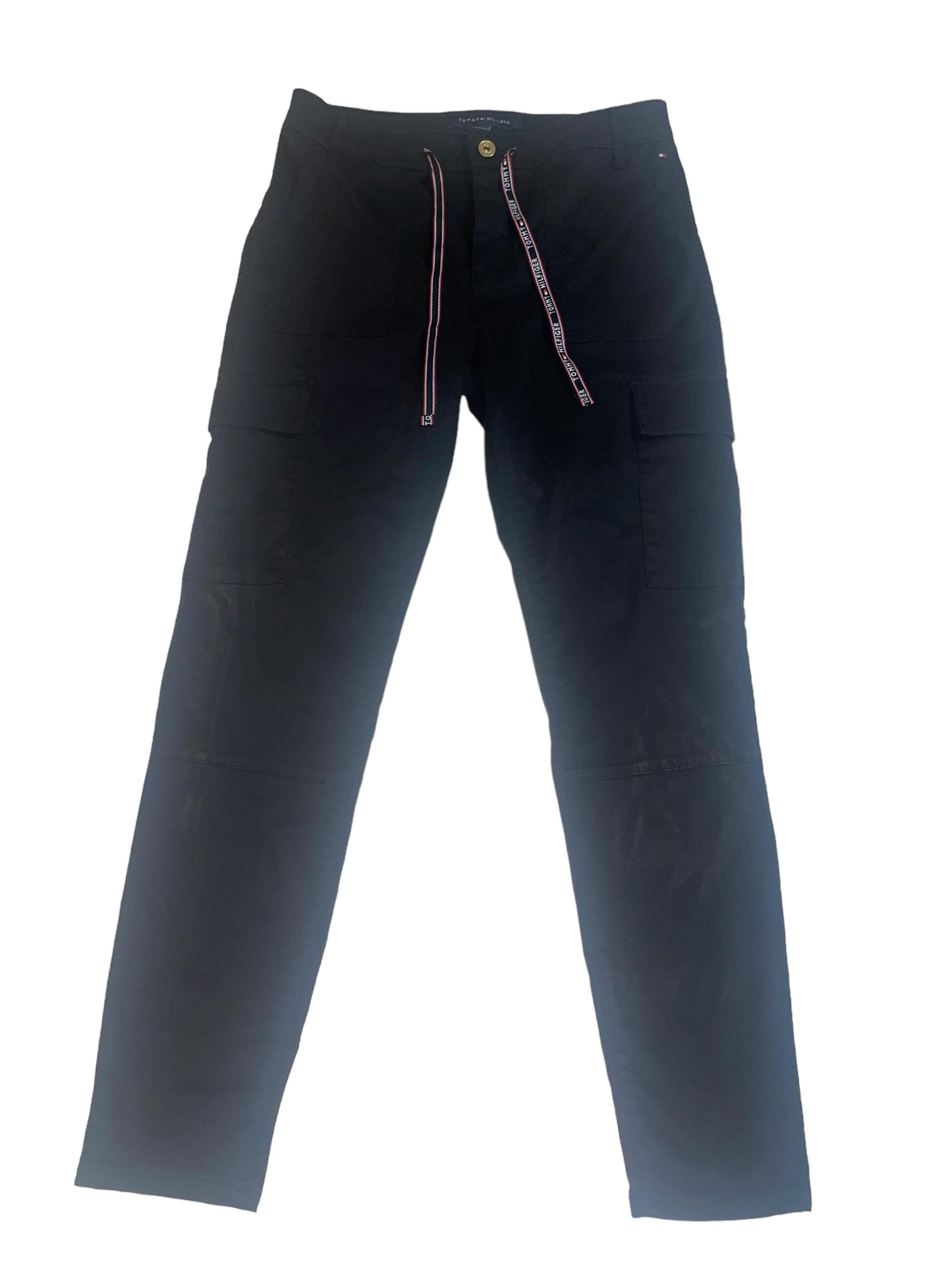 Tommy Hilfiger Black Skinny Cargo Pants Size 6 Women’s NWT