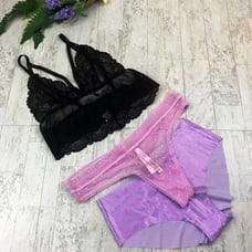 Victoria secret panties thong lace bra bralette