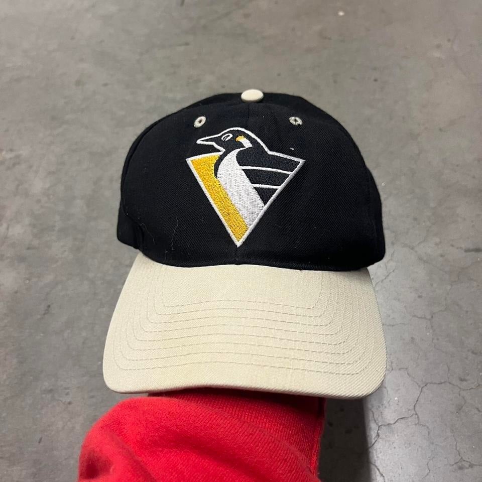 vintage nhl pittsburgh penguins snapback hat