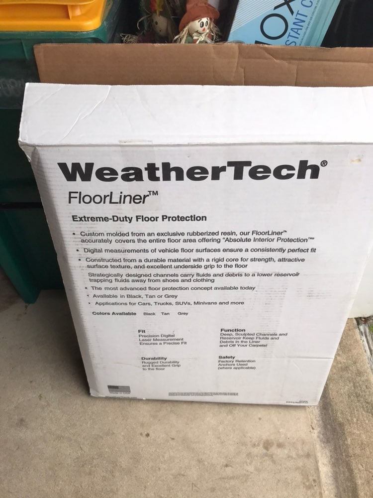 Weather Tech Floor Mats