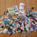 200 specialty Lego pieces with sticker decals space, pets, friends, food