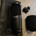 Audio technica microphone and stand with isolation shield bundle