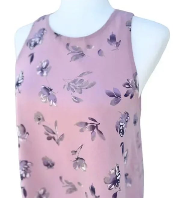 XXL burgundy floral