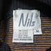 Vintage Nils Women's Medium Collared Turtleneck Sweater Colorful Wool Blend