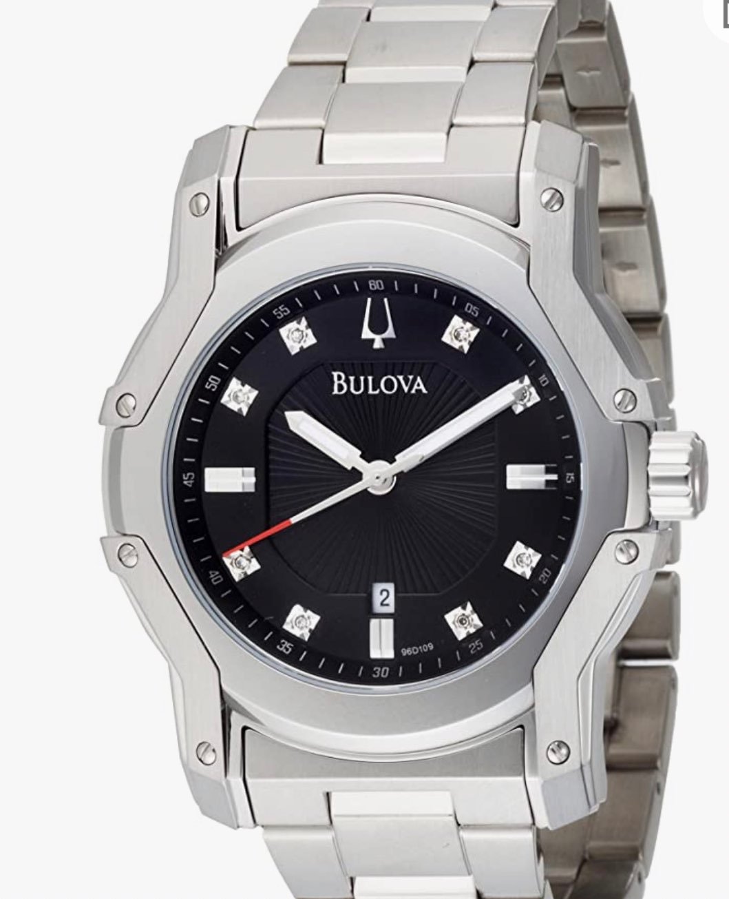 Bulova diamond accent watches for men