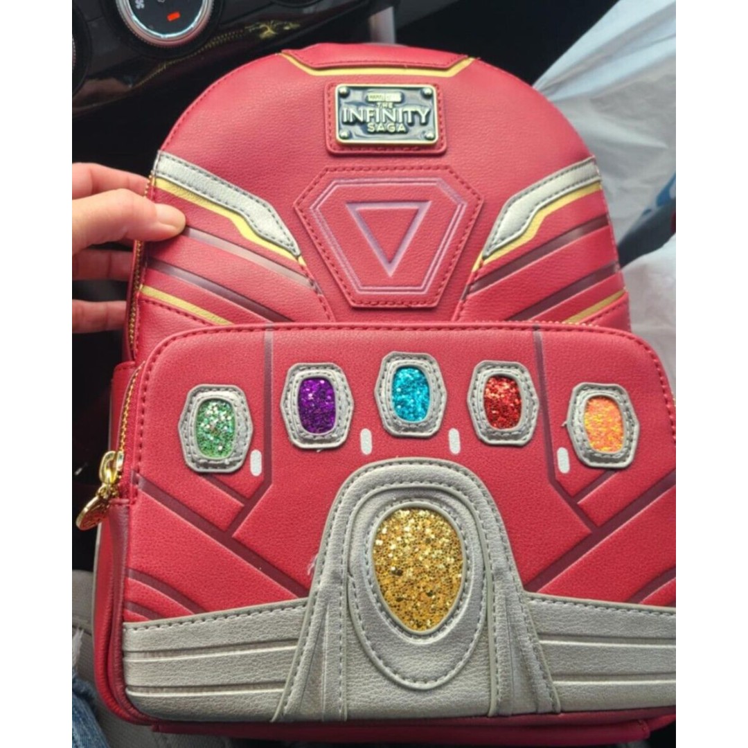 Loungefly Mini Backpack Infinity Saga Avengers: End Game Iron Man Nano Gauntlet