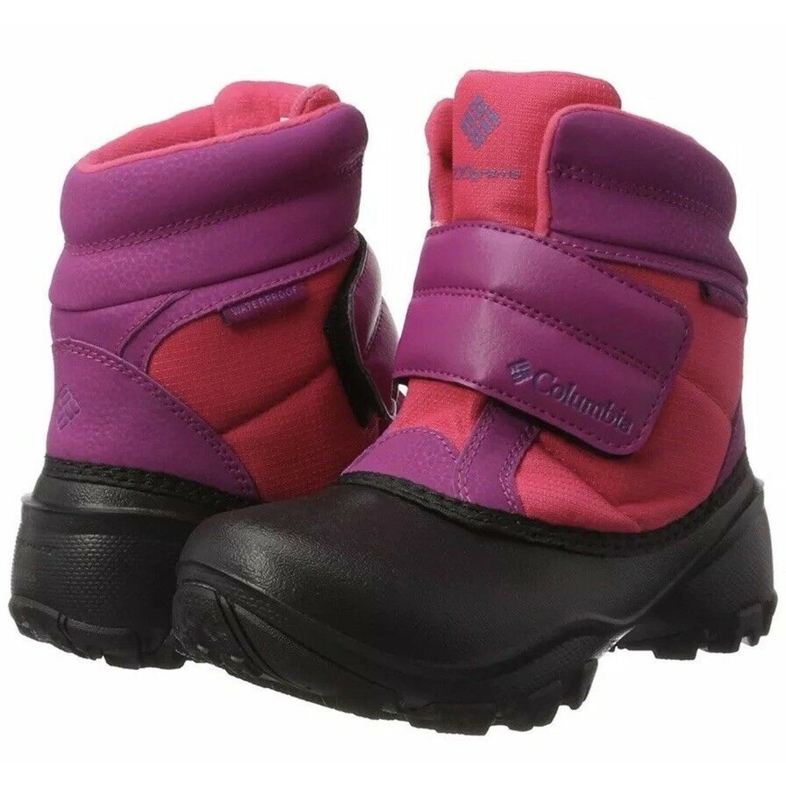 Columbia Girls Rope Tow Kruser Winter Boot Punch Pink Blush Youth Size 7 M US