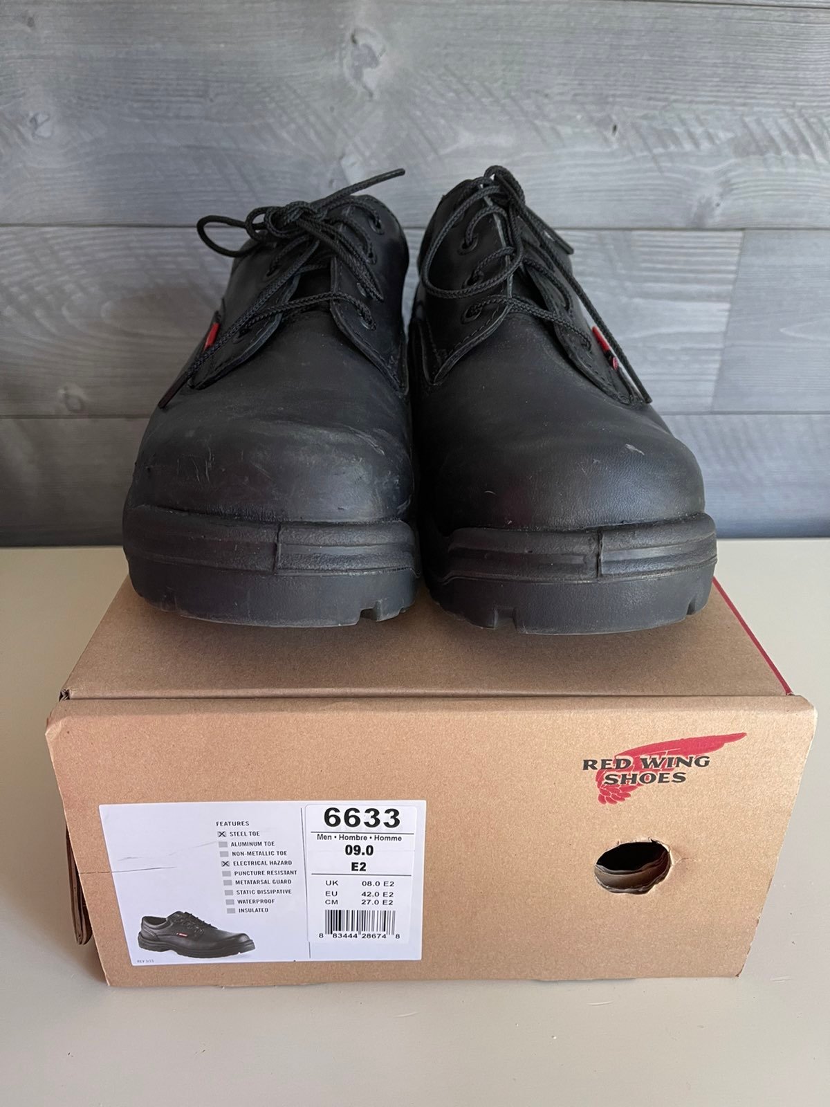 Redwing Mens Work Shoe Size 9