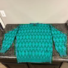 Tony Lambert Vintage Men’s Sweater Green Medium Made in USA