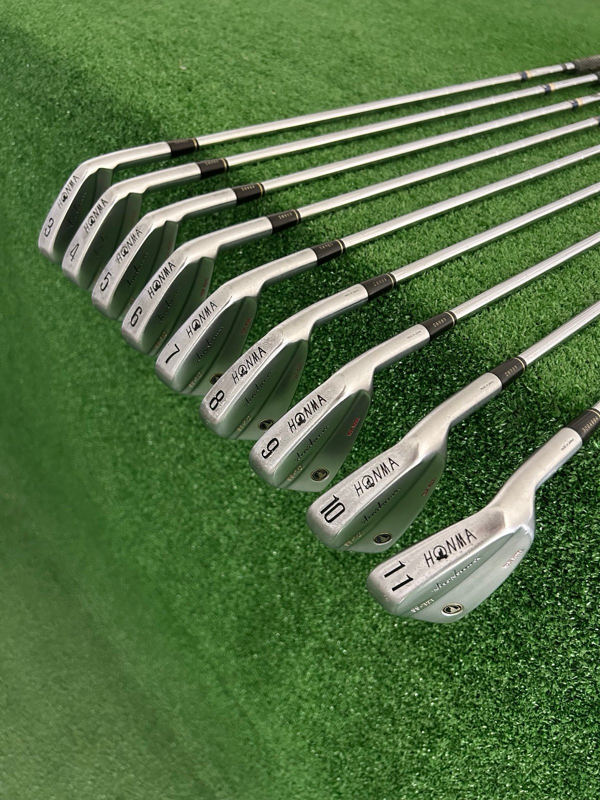 TOUR MODEL HONMA PP-727 S-FLEX 8PC IRONS SET GOLF Clubs JP