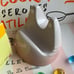 Le Creuset Shell Pink Lid Holder Lid Stand Rare Authentic Stoneware New in Box
