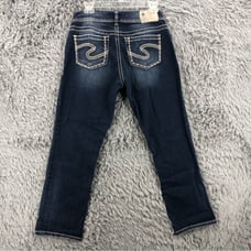 Silver Jeans Womens Size 29 Denim Capris