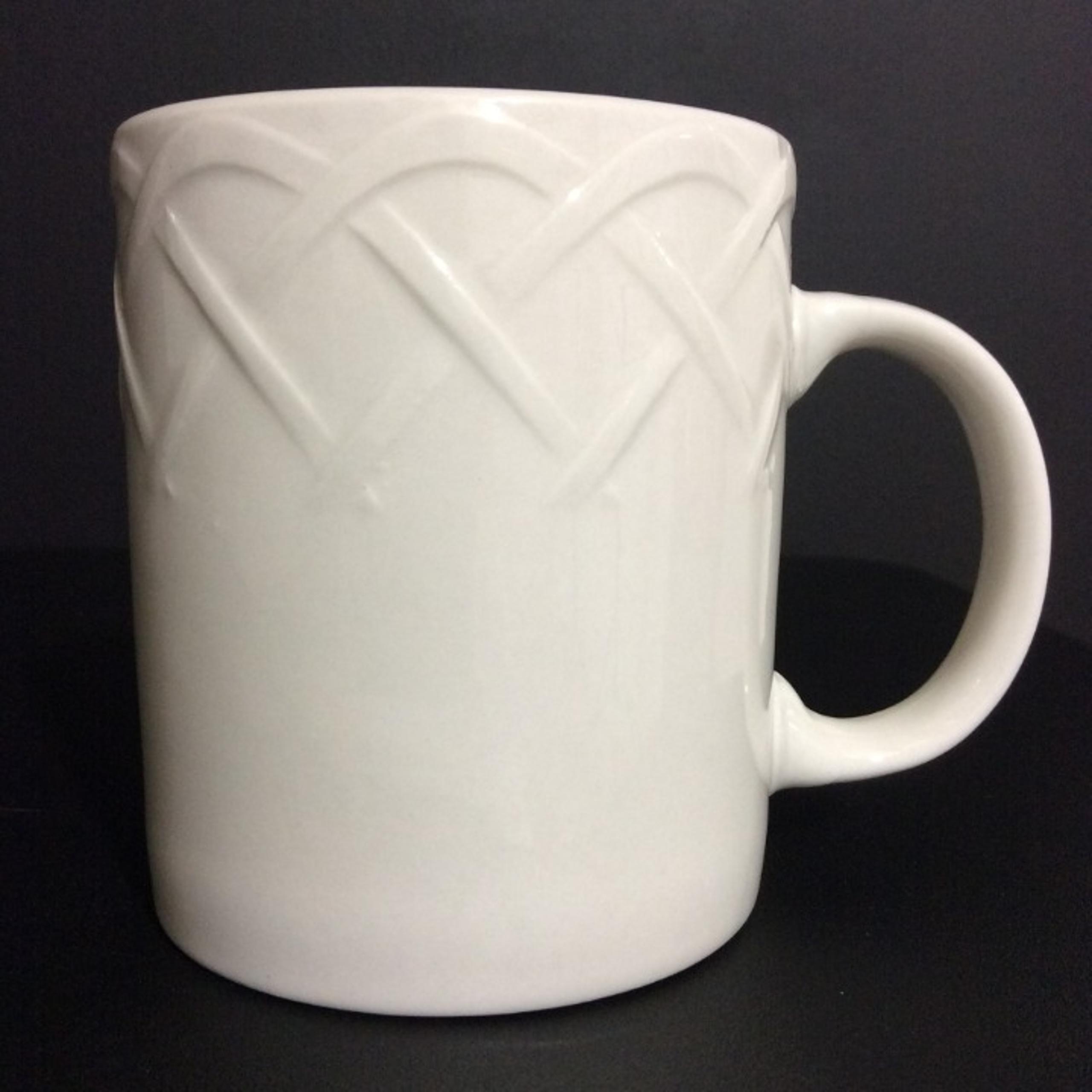 Oneida Picnic Coffee Mug Cup White 10 oz