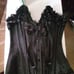 Black coset with skirt
