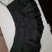 Black coset with skirt