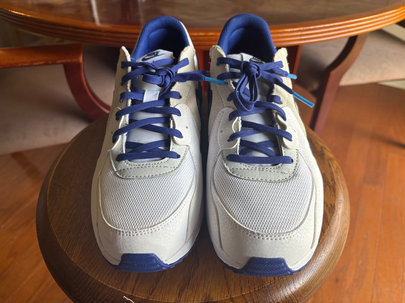 Air Max Excee White And Deep Blue Royal New withouth Tag Men Size 8