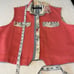 Vintage Canvasbacks Lutton & Horsfield Patchwork Denim Vest Womens Large