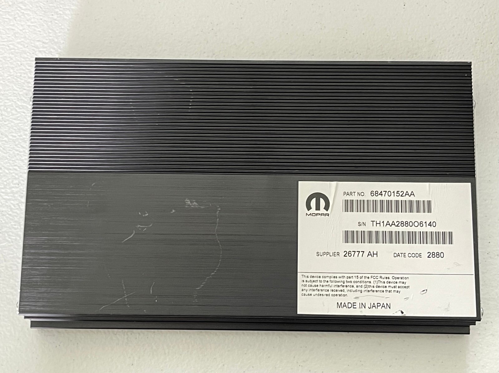 Mopar Car Amplifier