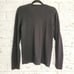 Dolce & Gabbana Black Knit V Neck Grommet Logo Sweater 100% Cotton Italy SZ XXL