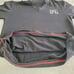 Dolce & Gabbana Black Knit V Neck Grommet Logo Sweater 100% Cotton Italy SZ XXL