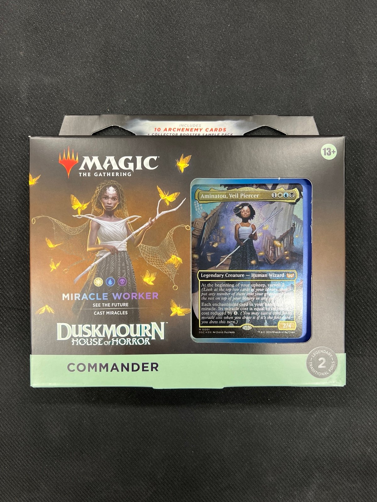 Magic The Gathering Dusk Mourn House of Horror Commander Deck Miracle Worker