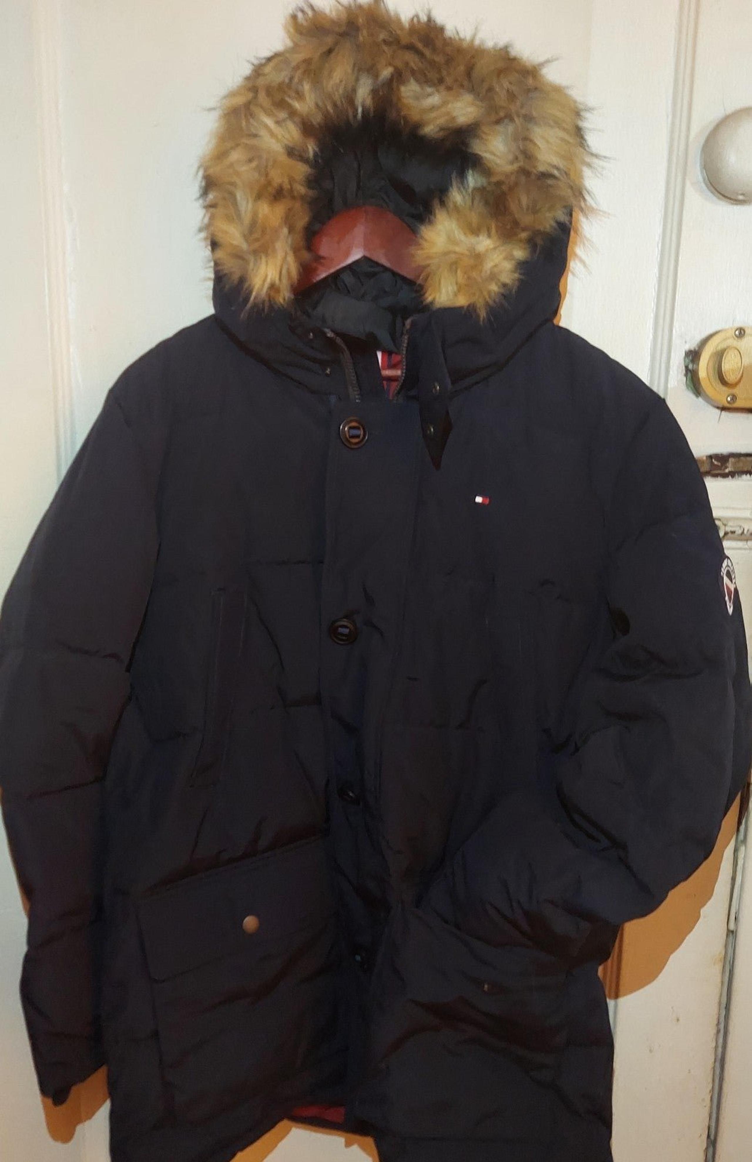 Tommy Hilfiger Winter Wind Resistant Ultra Men Faux L Last call $119.94 New