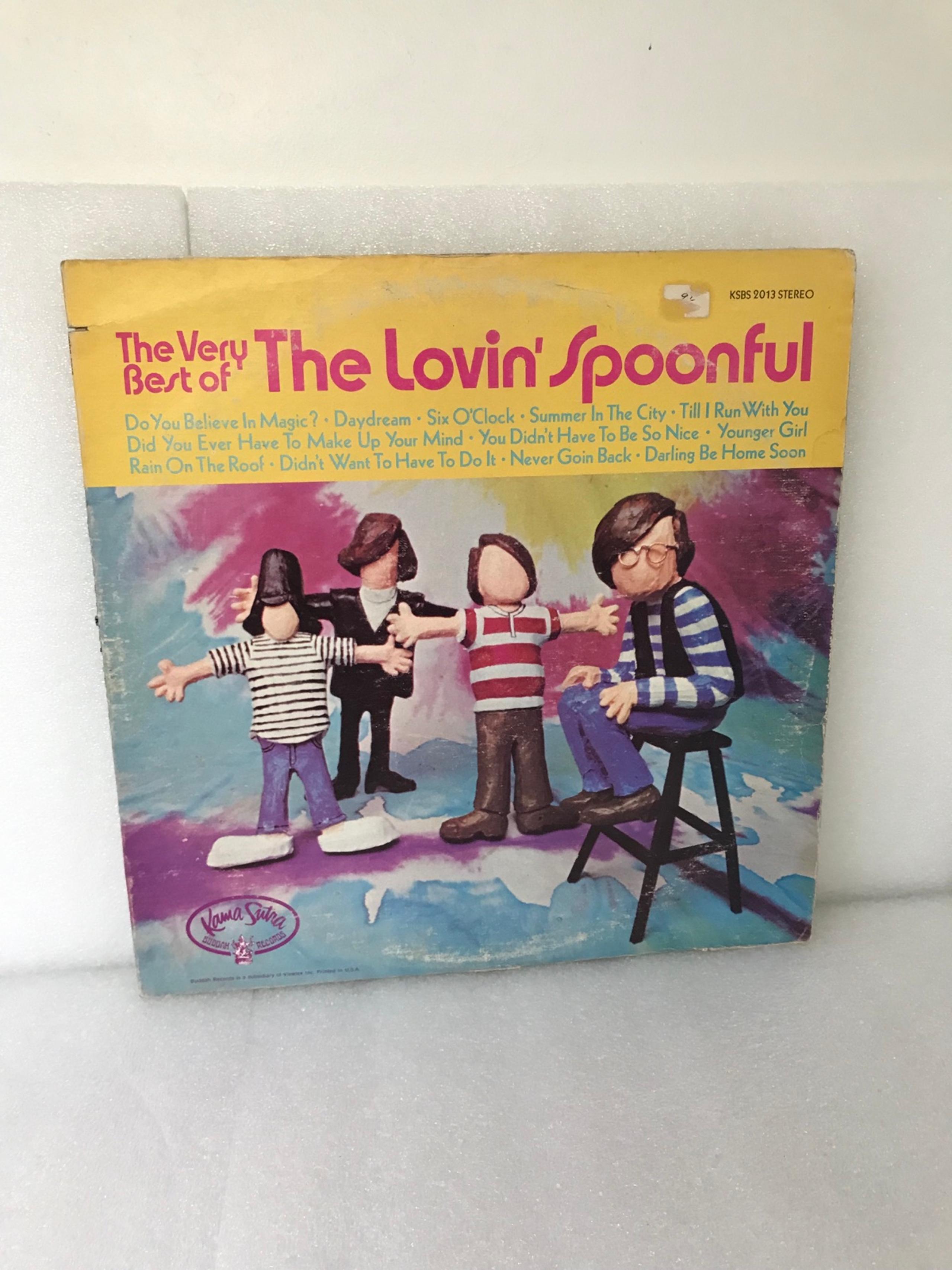 The Very Best of LOVIN SPOONFUL vinyl record