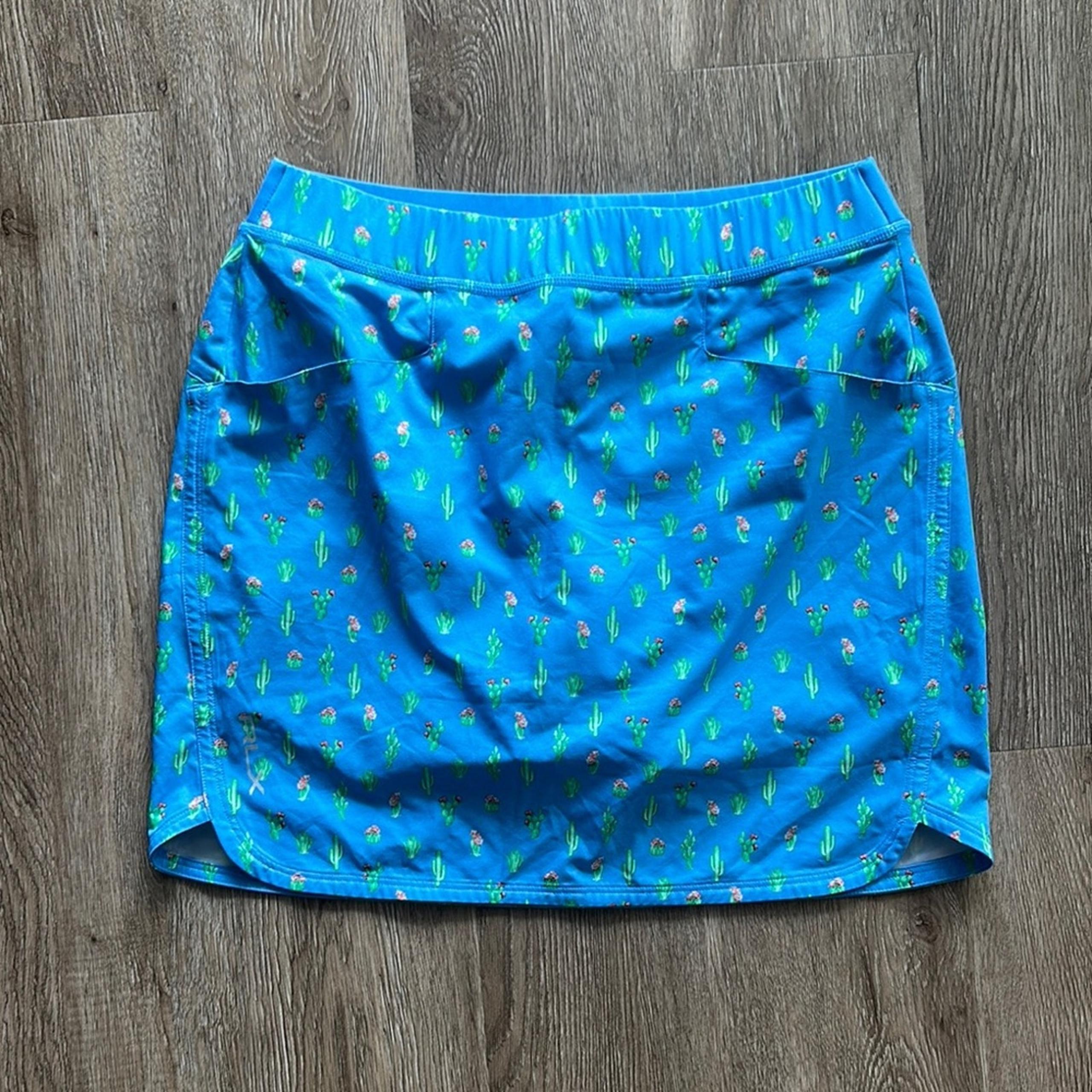 Ralph Lauren Pull-On Golf Skirt Women’s Size Small Cactus Print Activewear