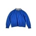 Corle + Hand x Centre Pointe Women's Blue Ruffle Collar Cashmere Sweater Large