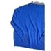 Corle + Hand x Centre Pointe Women's Blue Ruffle Collar Cashmere Sweater Large