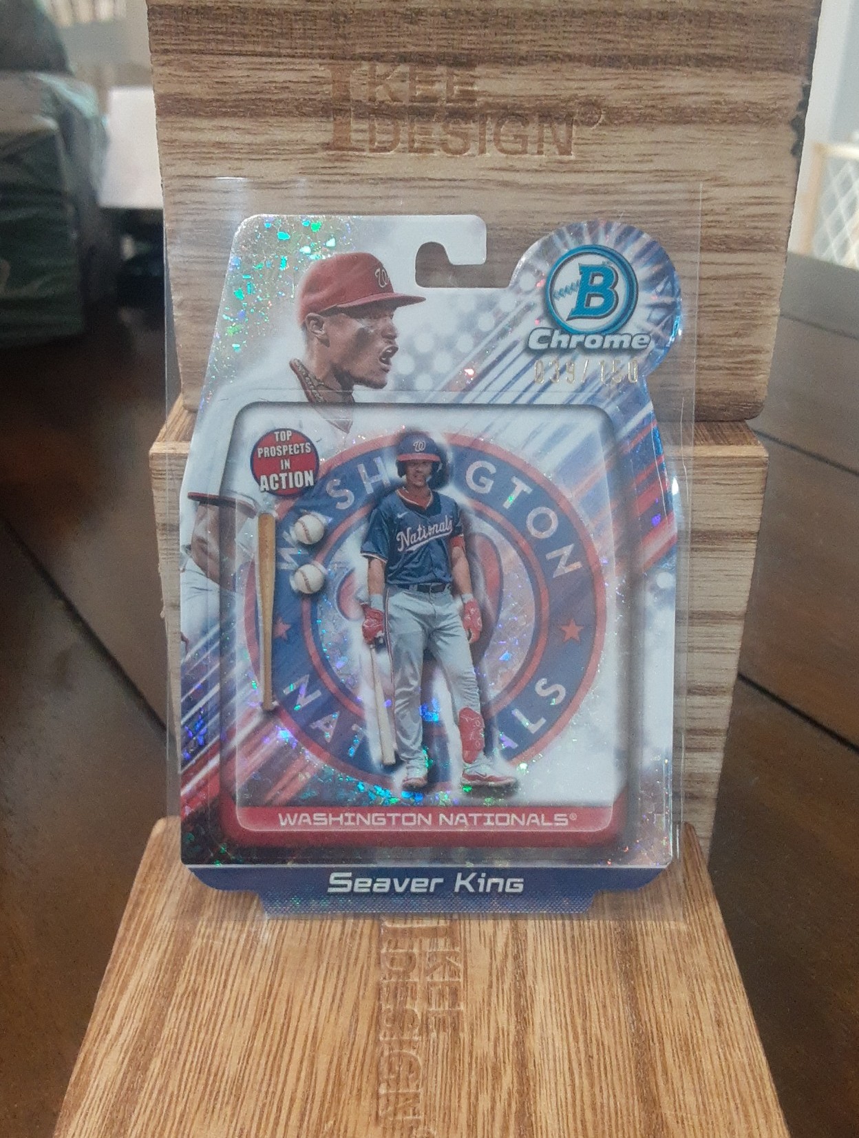 Seaver King Prospects In Action SP Mini Diamond Refractor /150