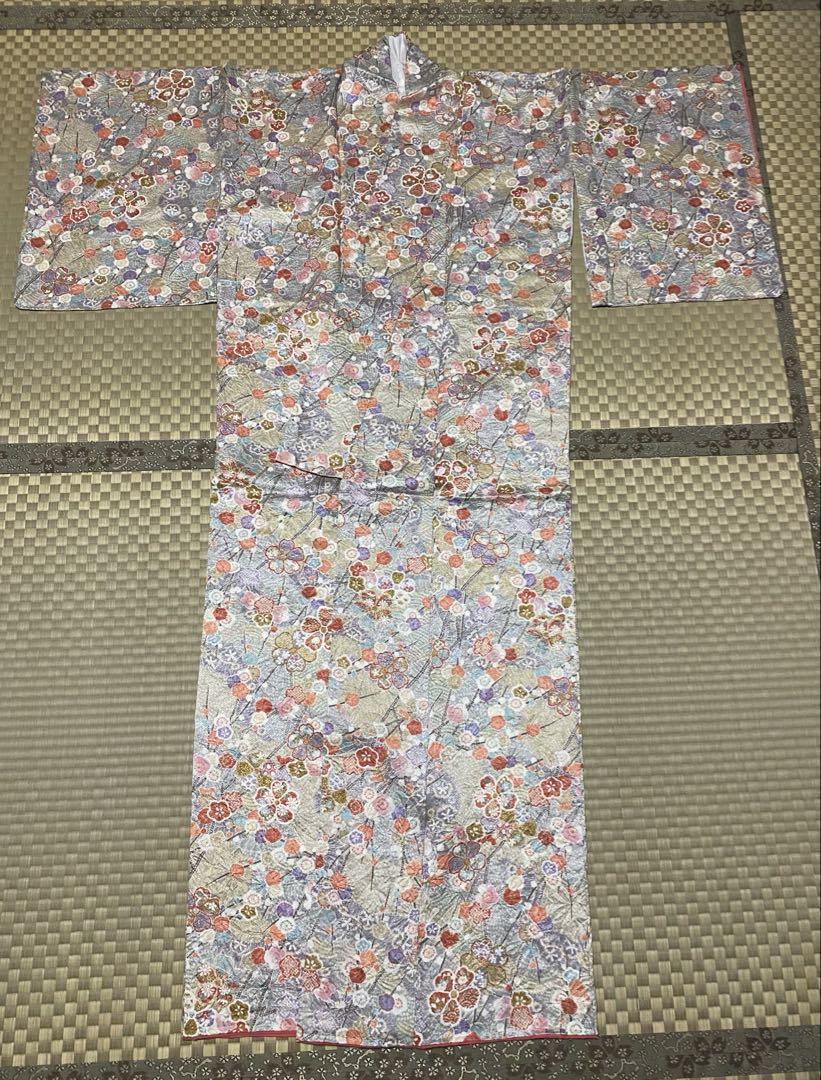 Kimono, unused, traditional Japanese clothing, ladies' wear.