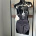 Coco Contours Womens Swimsuit Sterling V-Neck Underwire swimsuit black ,10 34C/D