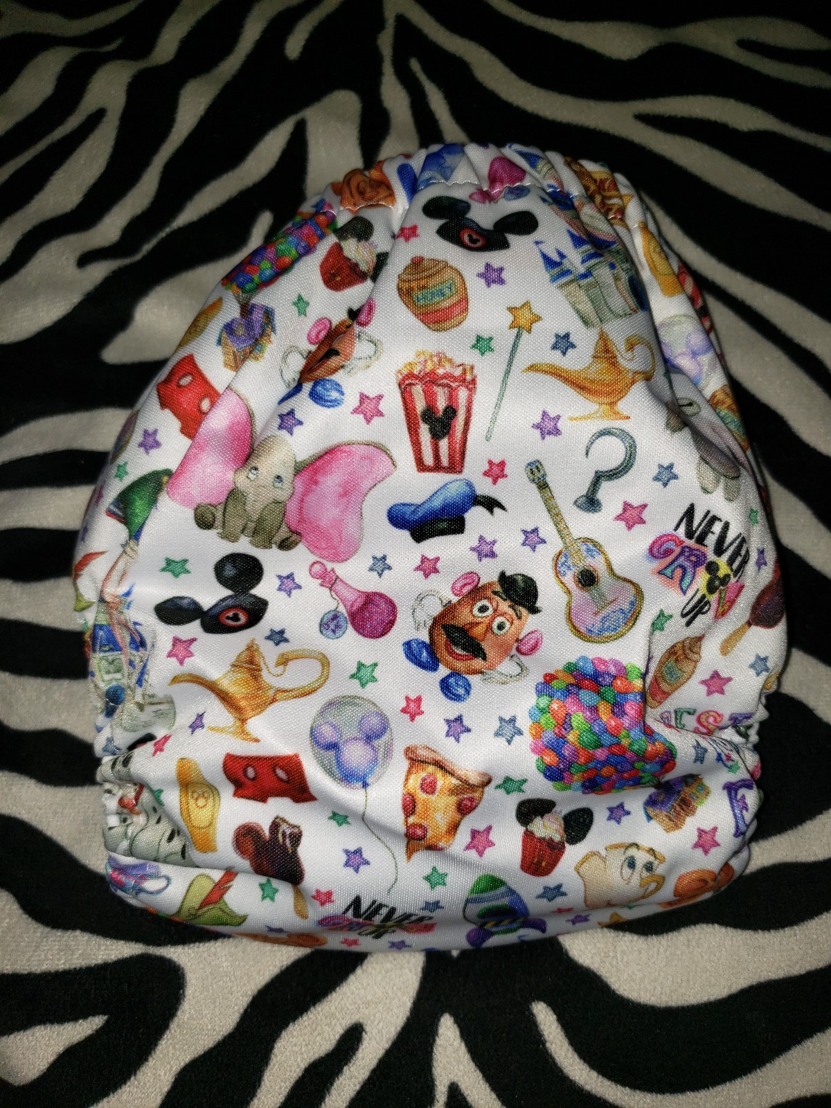 Disney cloth diaper with awj
