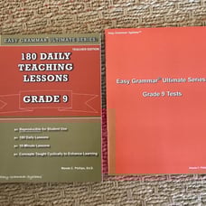 Easy Grammar Ultimate Series Grade 9 180 Teaching Lessons & Grade 9 Tests