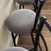 Washable Stool Cushion Slipcover Elastic Bar Chair Covers for 14-17 Inch Chair