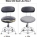 Washable Stool Cushion Slipcover Elastic Bar Chair Covers for 14-17 Inch Chair