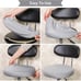 Washable Stool Cushion Slipcover Elastic Bar Chair Covers for 14-17 Inch Chair