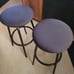 Washable Stool Cushion Slipcover Elastic Bar Chair Covers for 14-17 Inch Chair