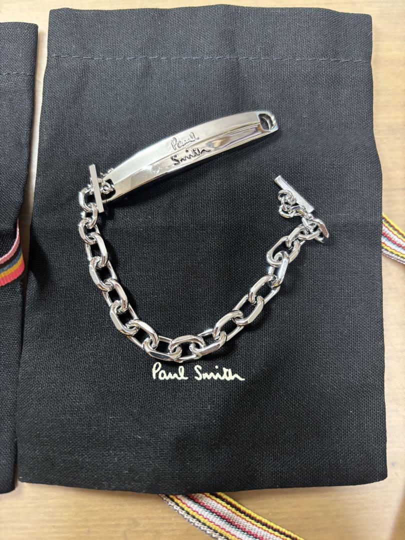 アクセサリー Paul Smith Link chain bracelet silver Paul Smith Silver Chain Bracelet