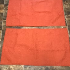 Beautiful pillow cases with elephants design on them set of two