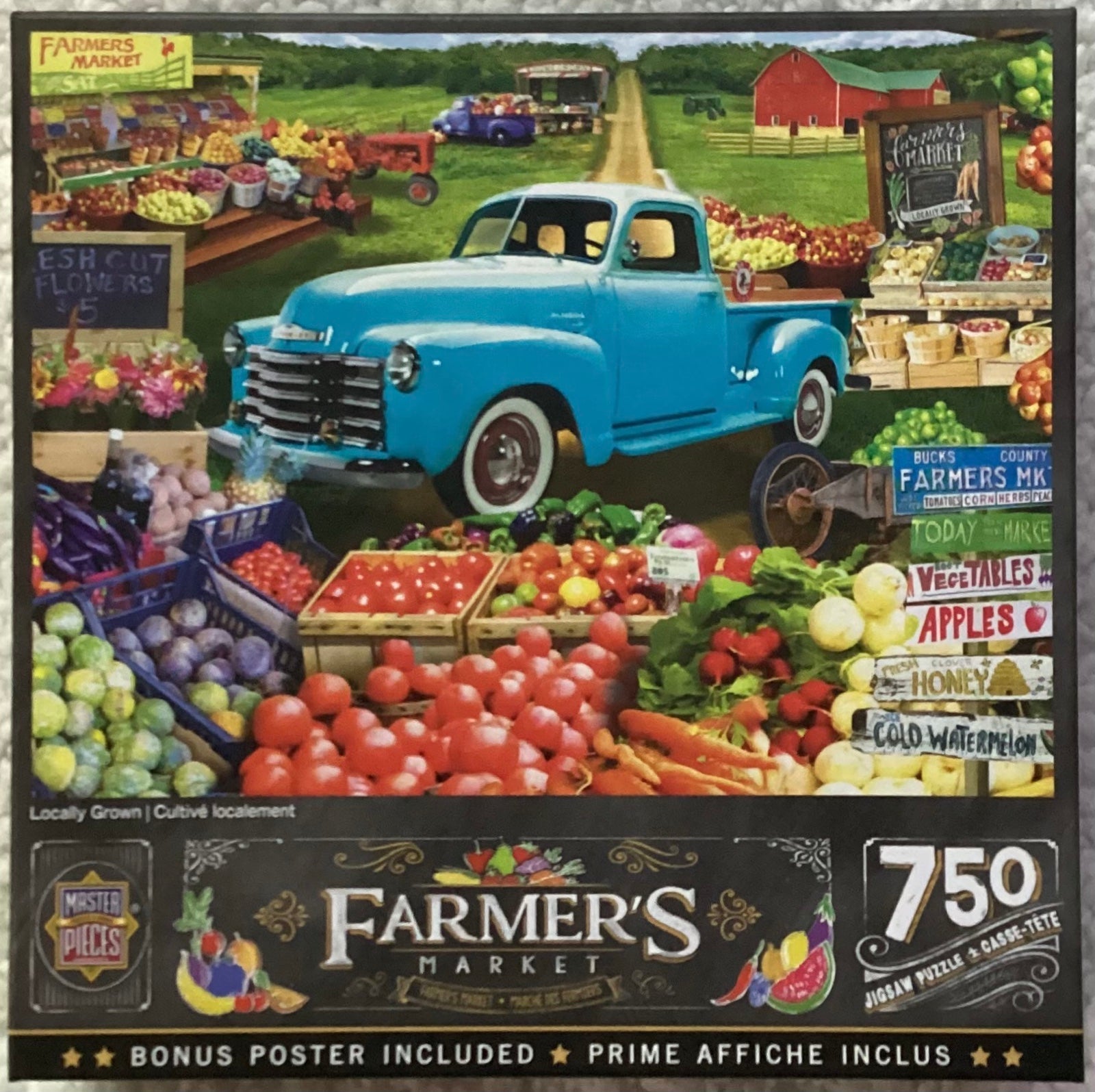 4 - Farmer’s Market Series 750pc Jigsaw Puzzles