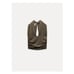 NWT Zara Polyamide Ruched Halter Top in Khaki - Small