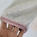 Anthropologie Entro White/Mauve Sherpa Pullover Sweater Sz L Pockets Cozy Warm