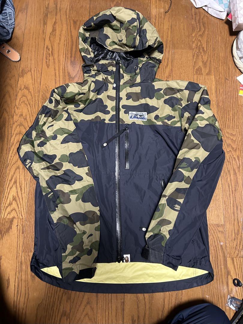 A Bathing Ape (BAPE) nylon jacket with Pertex fabric, vintage.