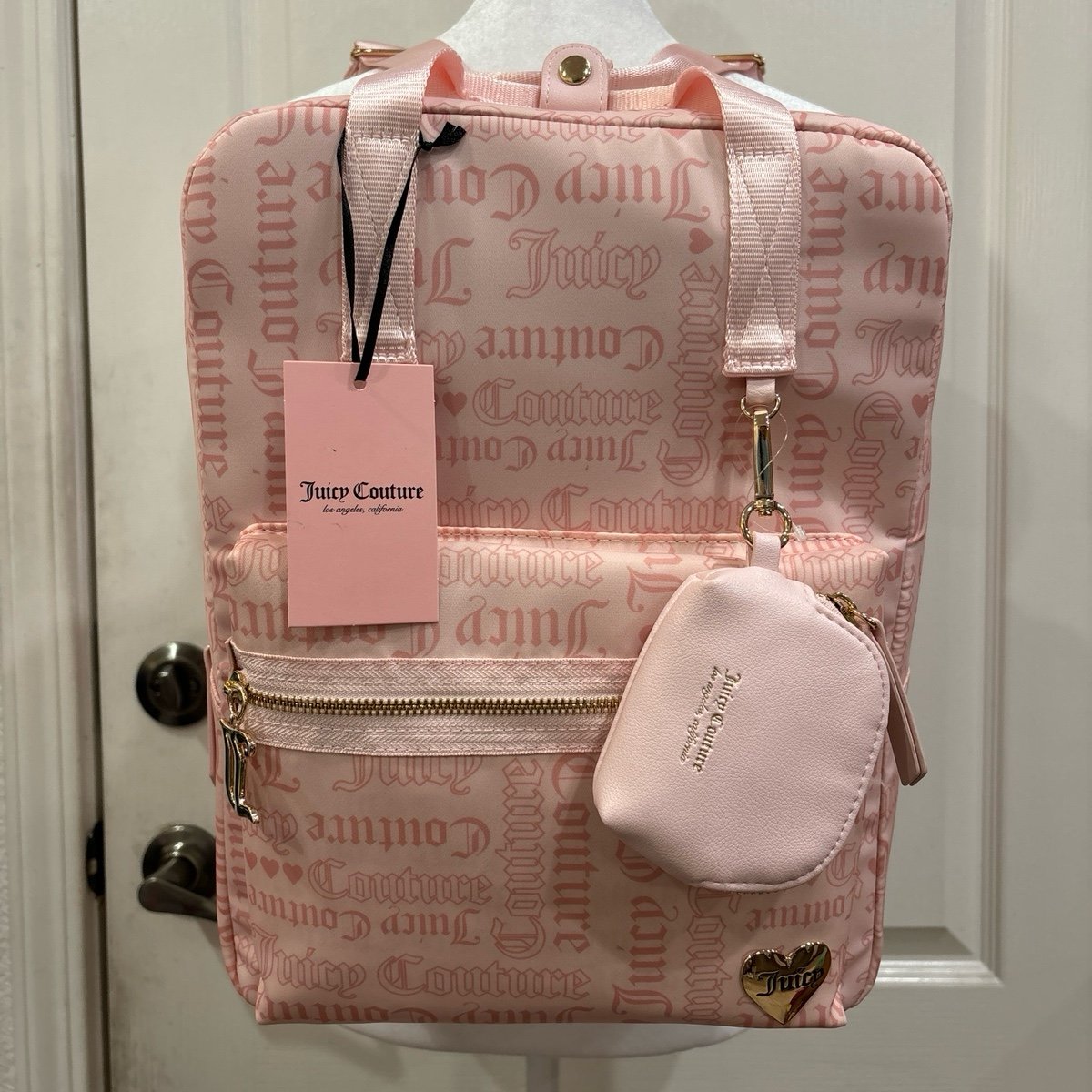 Juicy Couture Material Girl Powder Blush Backpack